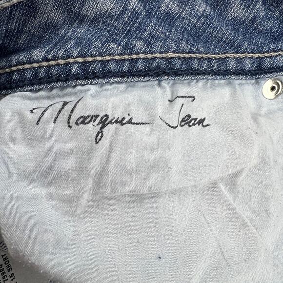 Chico's Platinum Marquis Jean High Rise Fade Wash Stretch Size 10S (Chico's 1.5) - Picture 3 of 11